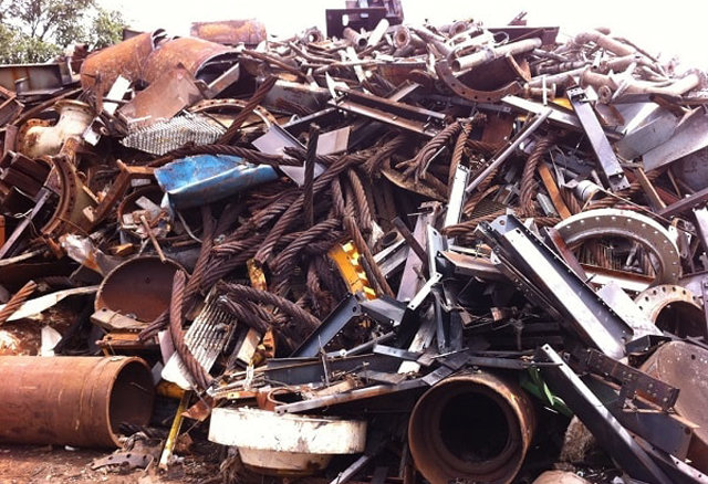 ضایعات قفسه فلزی