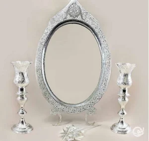 آینه و شمعدان سفره عقد